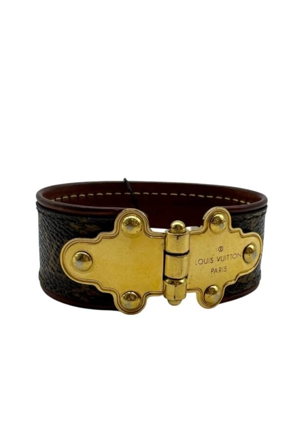LOUIS VUITTON - SAVE LOCK IT BRACELETE MONOGRAM - Image 12